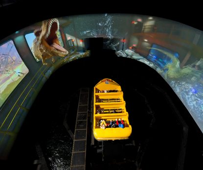 Immersive Superflume Attraction at Trans Studio Cibubur