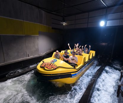 Finale of Immersive Superflume Ride